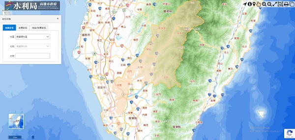 高雄市山坡地範圍查詢系統